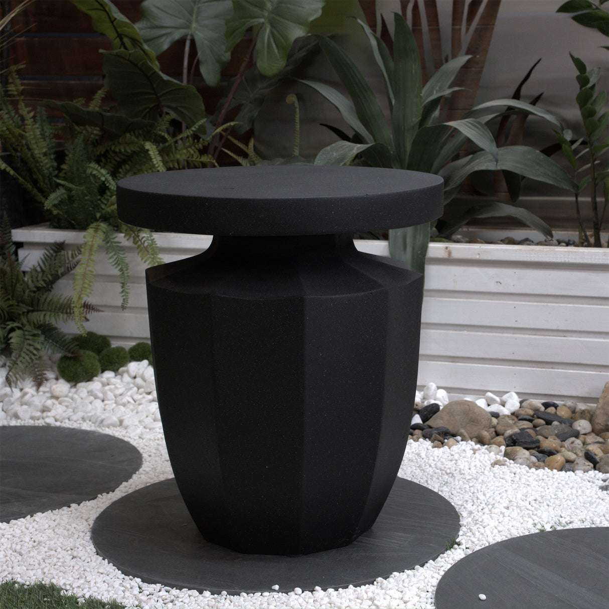 Decorative Garden End Table