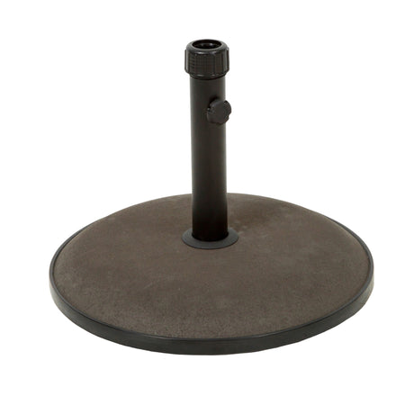 Um Holder Round Umbrella Base 66 Lbs Concrete - Brown - Best Buy Furniture