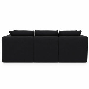 Compressed Modular Sectional Sofa with Ottoman