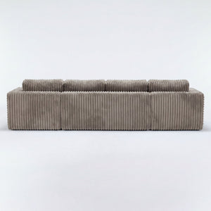 U-Shape Modular Sectional Sofa For Living Room