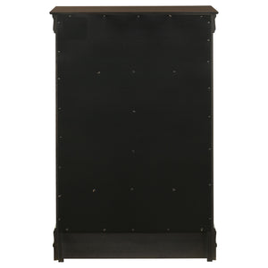Janson - 5 Drawer Bedroom Chest - Cappuccino