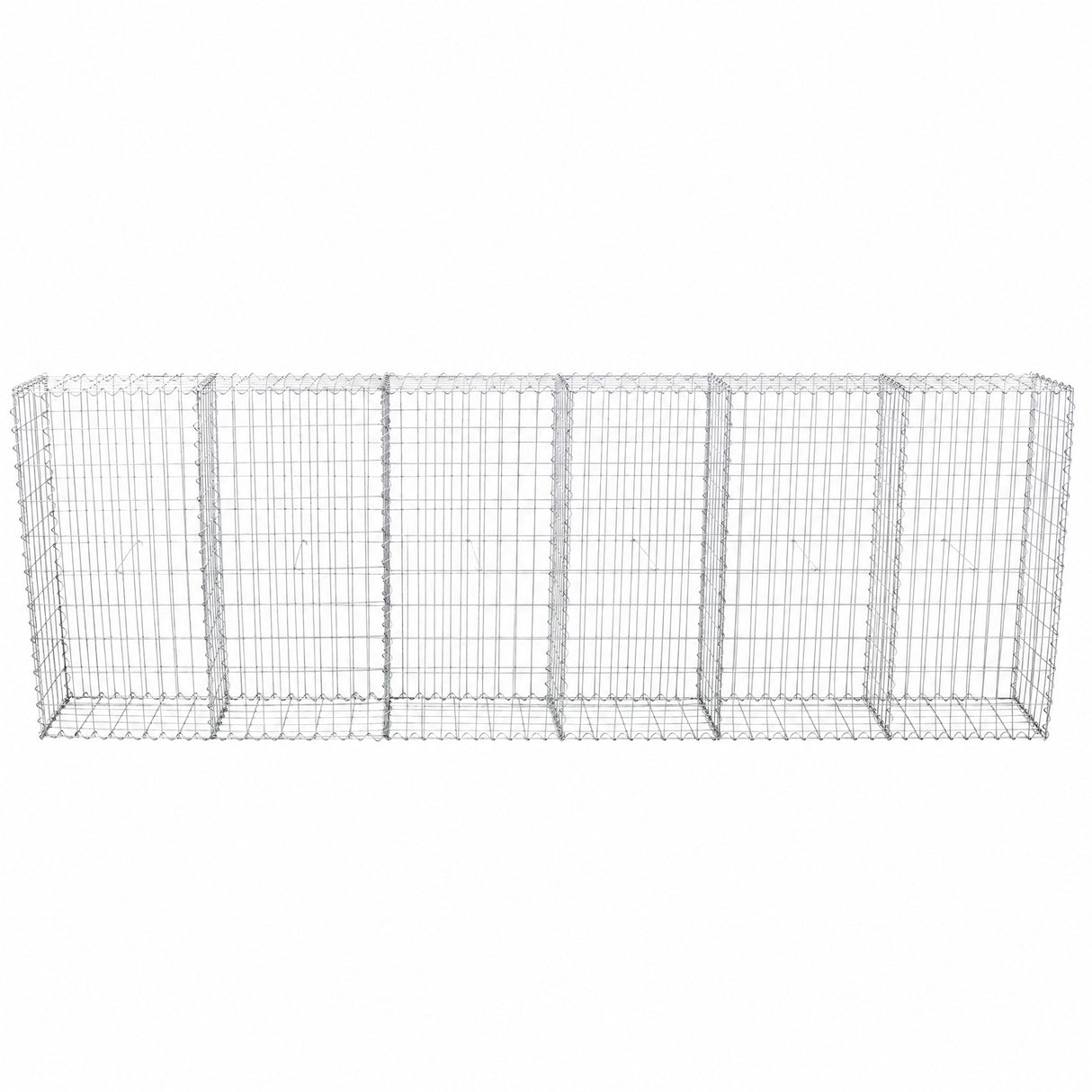Galvanized Steel Gabion Basket with Dividers