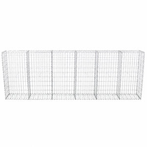 Galvanized Steel Gabion Basket with Dividers