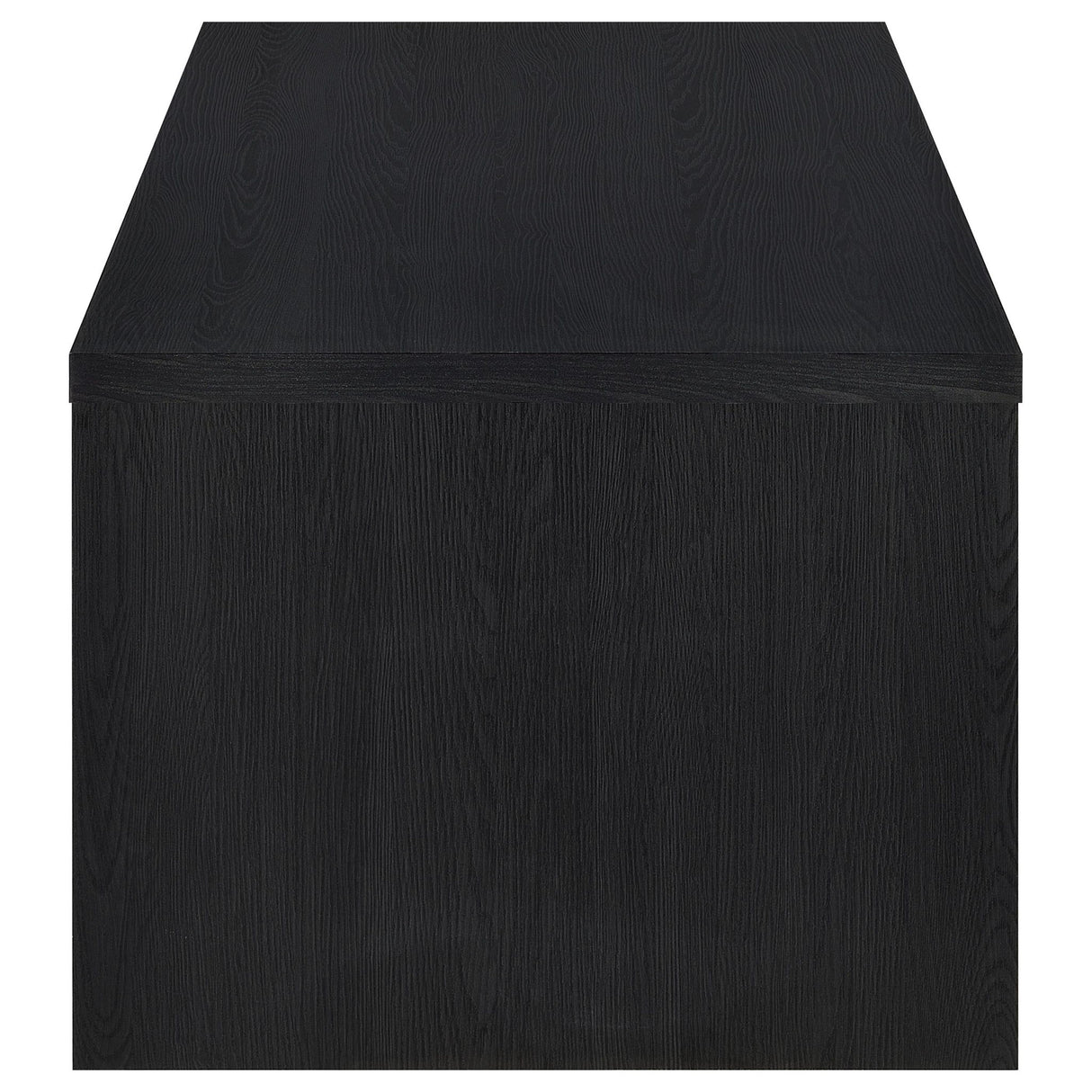 Canyon - Lift Top Table With Dual Drawers Storage Solution - Black