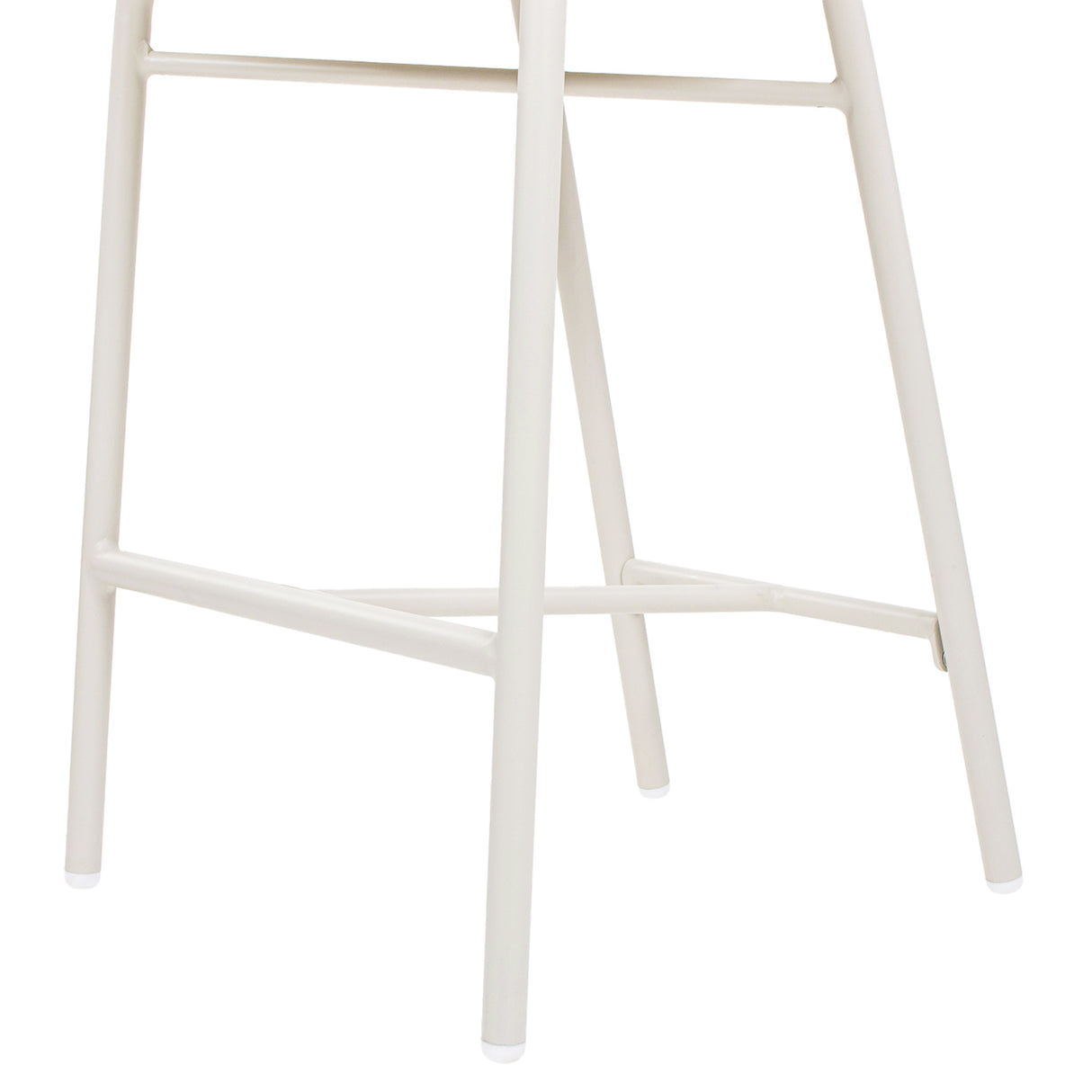 Santorini 28" Wicker Back Outdoor Bar Stool Set of 2