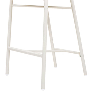 Santorini 28" Wicker Back Outdoor Bar Stool Set of 2