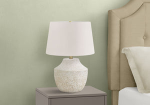Lighting, Modern Table Lamp, Concrete - Cream - Best Buy Furniture