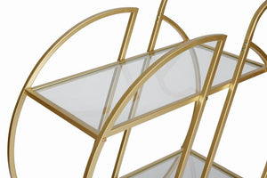 Gold Bar Carts for The Home Bar Serving Cart