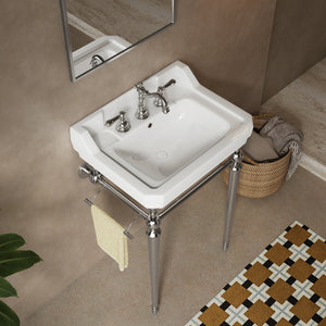 VICI 23" Bathroom Console Sink, Wall-Mounted