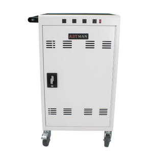 Mobile Charging Cart For Tablets Laptops 35, Device Capacity Matt Metal