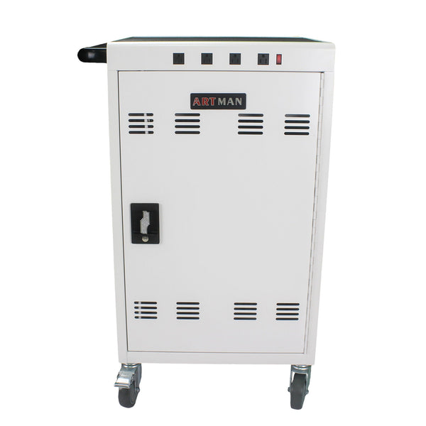 Mobile Charging Cart For Tablets Laptops 35, Device Capacity Matt Metal