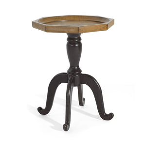 End Table (Natural + Black)
