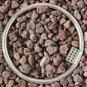 Round Iron Fire Pit With 40, 000 Btu