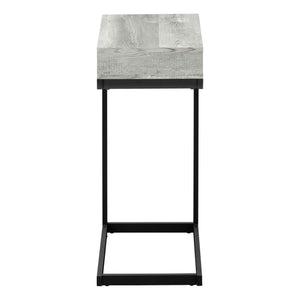 Accent Table, C - Shaped Contemporary Elegant Desig