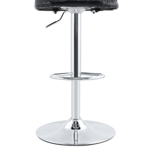 Adjustable Height Bar Stools With Footrest For Kitchen Island (Set of 2)