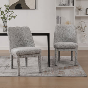 Wide Minimalist Dining Chair