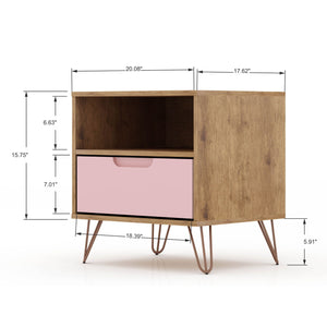 Rockefeller - Nightstand With 1 Drawer