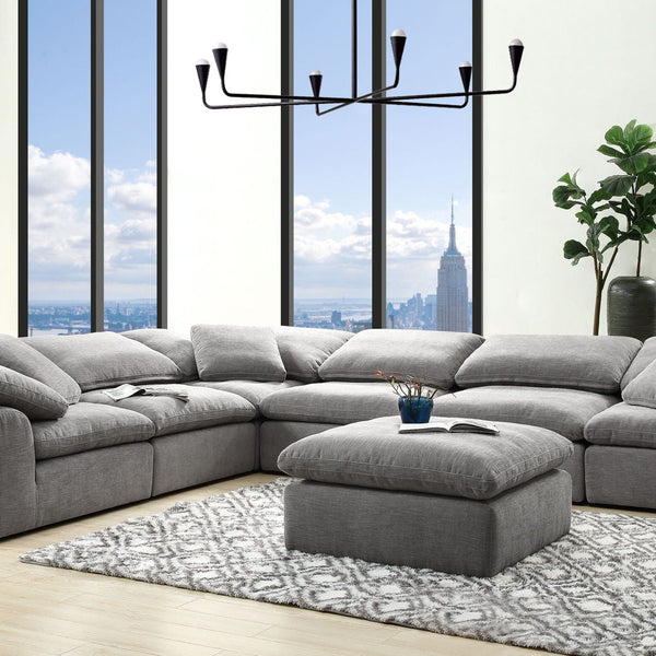 Naveen Modular Sectional With Ottoman