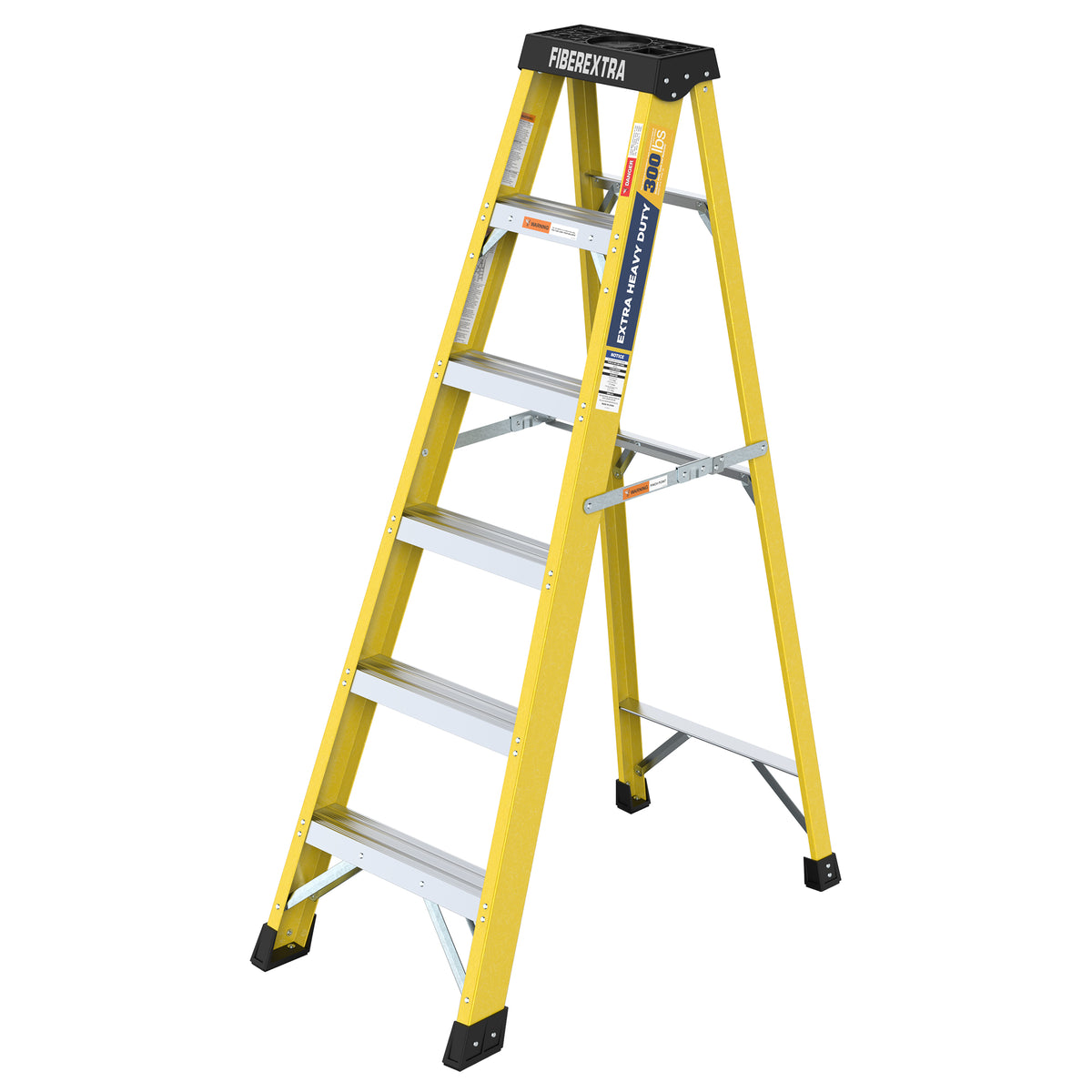 Fiberglass Reinforced Single Side Ladder – 6 Step