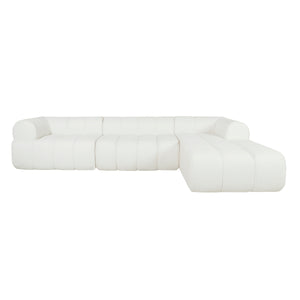 122" Modern L-Shaped Sectional Sofa with Chaise Lounge