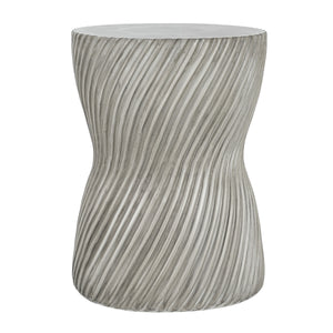 Outdoor MGO Concrete Hourglass Side Table