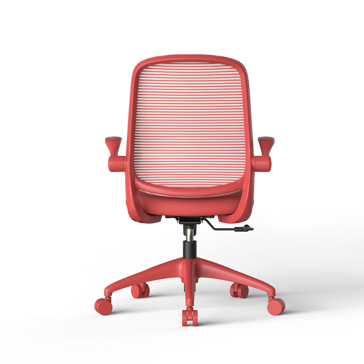Ergonomic Color Office Chair - 350LBS Capacity, Red