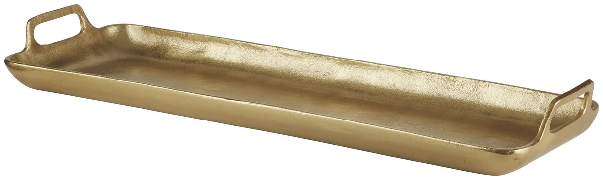Posy - Tray - Gold Finish - Best Buy Furniture