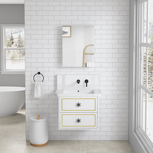 20'' W x 26'' H Frameless Mirror Medicine Cabinet