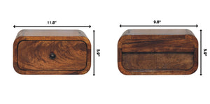 Avora - Wall Mounted 1 Drawer Nightstand