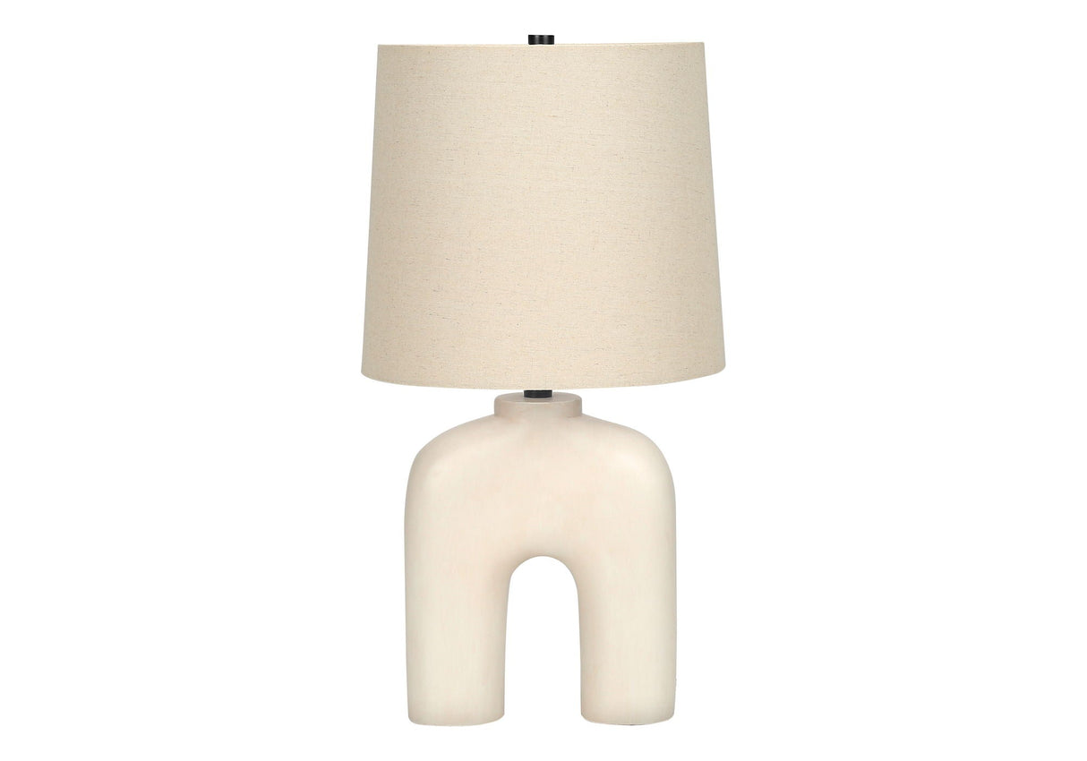 Lighting, Table Lamp, Resin, Modern - Cream - Best Buy Furniture