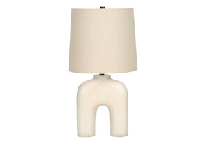 Lighting, Table Lamp, Resin, Modern - Cream - Best Buy Furniture