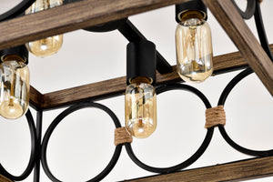4-Light Square Kitchen Island Lights