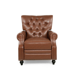 Welch - Contemporary Tufted Pushback Recliner - Best Buy Furniture