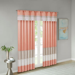 Polyoni Pintuck Curtain Panel (Only 1 Pc Panel)