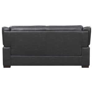 Borden - 2 Piece Living Room Set With Smooth Upholstery - Gray