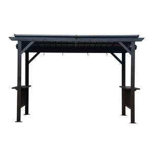 6.5x12FT Hardtop Grill Gazebo