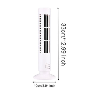 Mini USB Bladeless Desktop Air Conditioner Portable Cooler Fan