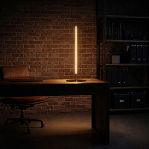 Dimond - LED Table Lamp With On / Off Switch Round Base - Black / Gold
