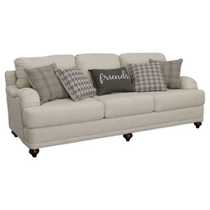 Anderson - 2 Piece Cushion Back Living Room Set - Gray