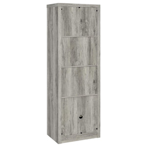 Conifer - 3 Shelf Media Tower - Gray