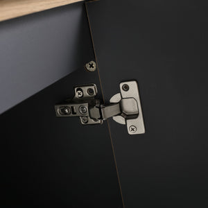 Modern Freestanding Bathroom Vanity With Resin Sink & Soft Close Cabinet Doors