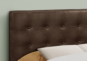 Full Size, Bed Headboard Only, Upholstered, Transitional - Brown - Best Buy Furniture