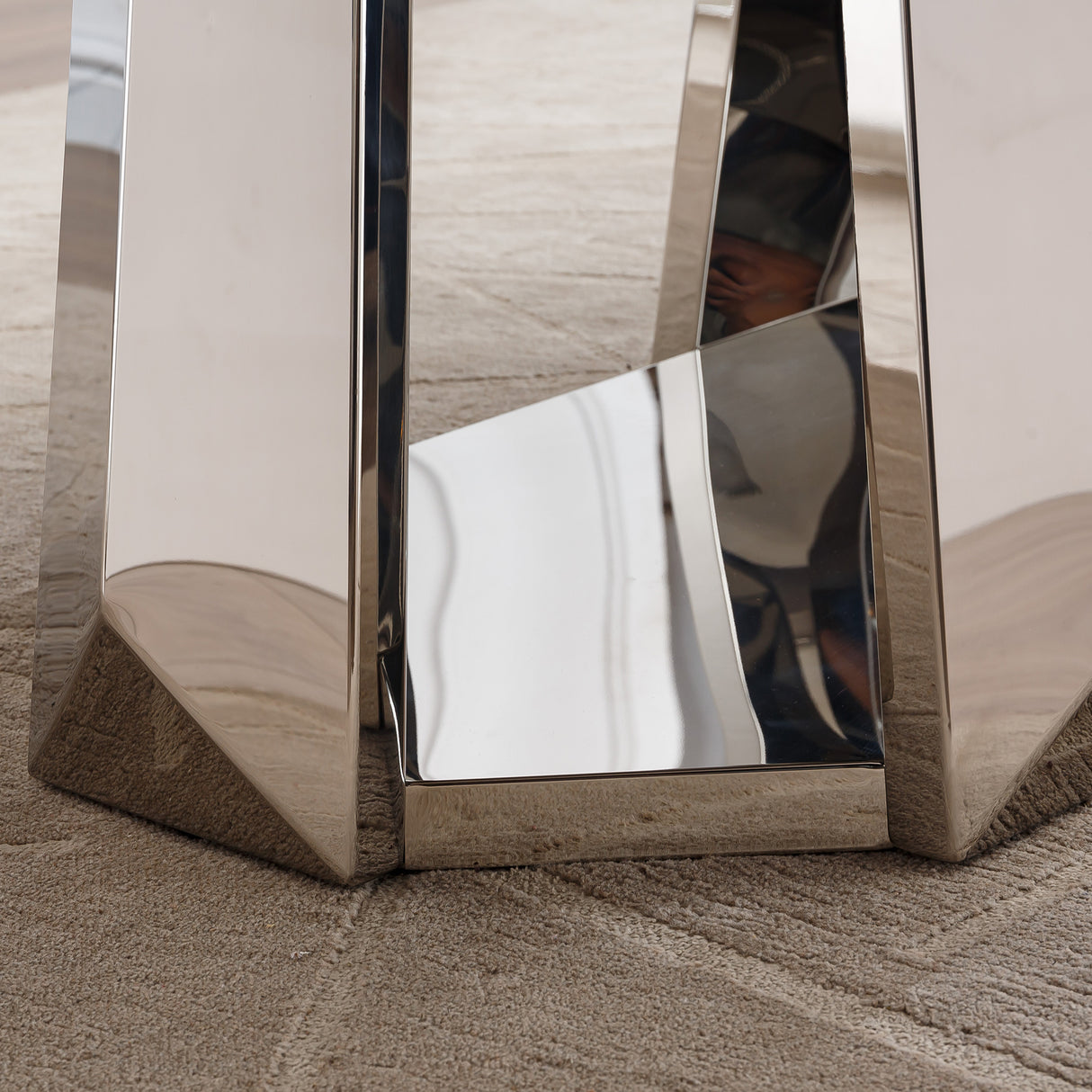 Marble Dining Table for 6 People