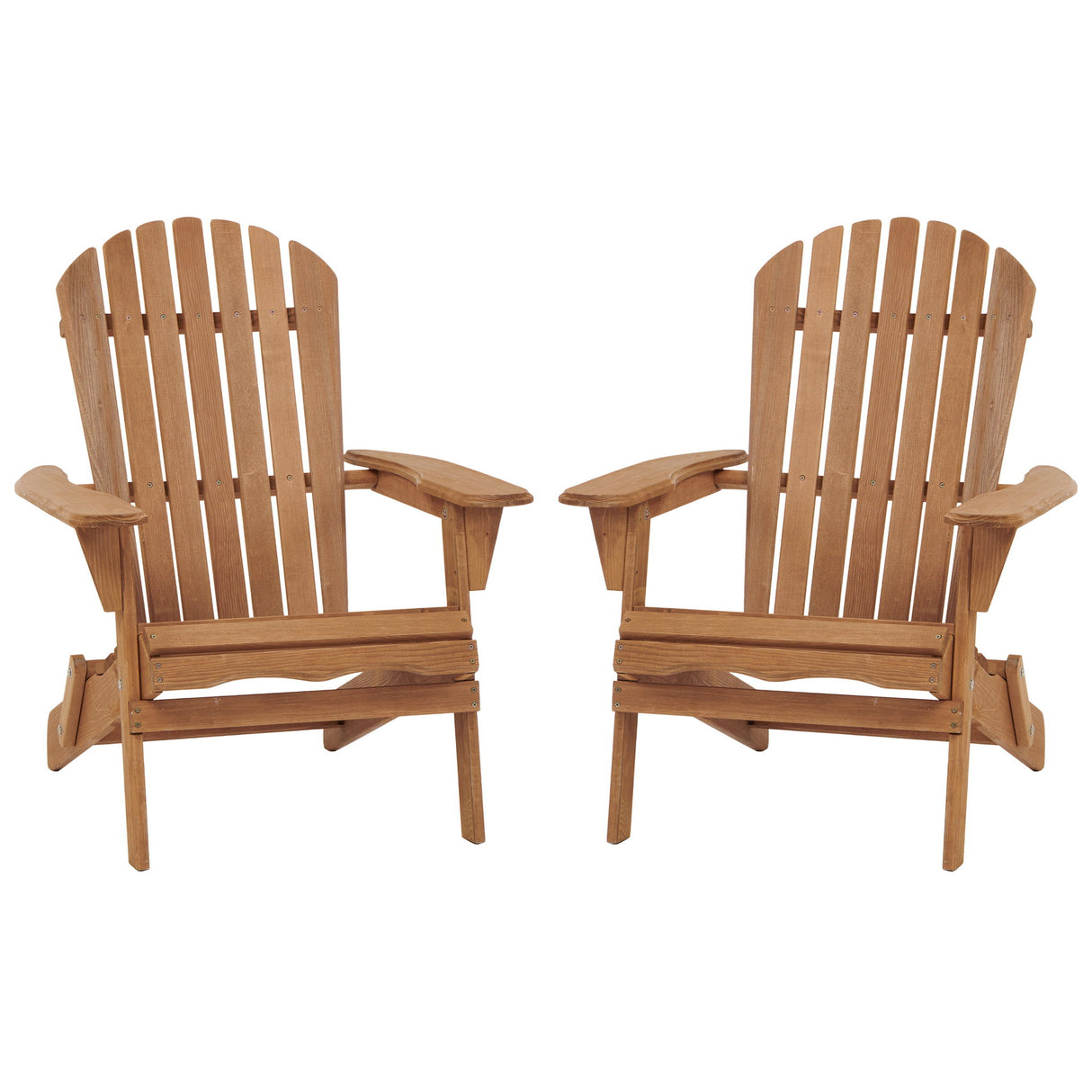 Oversize Outdoor Folding Adirondack Chair, Patio Chair For Garden