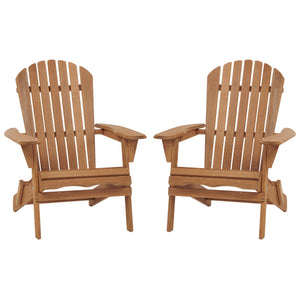 Oversize Outdoor Folding Adirondack Chair, Patio Chair For Garden