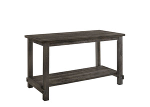 Martha II - 7 Pieces Counter Height Dining Room Set - Gray - Best Buy Furniture