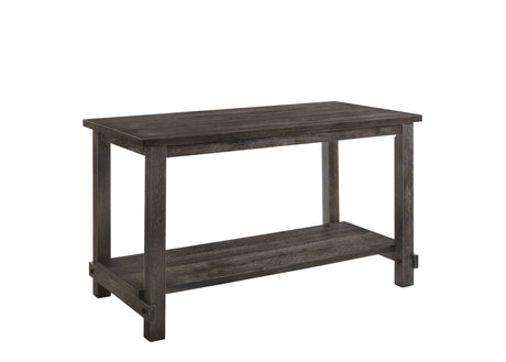 Martha II - Weathered Counter Height Table - Gray - Best Buy Furniture