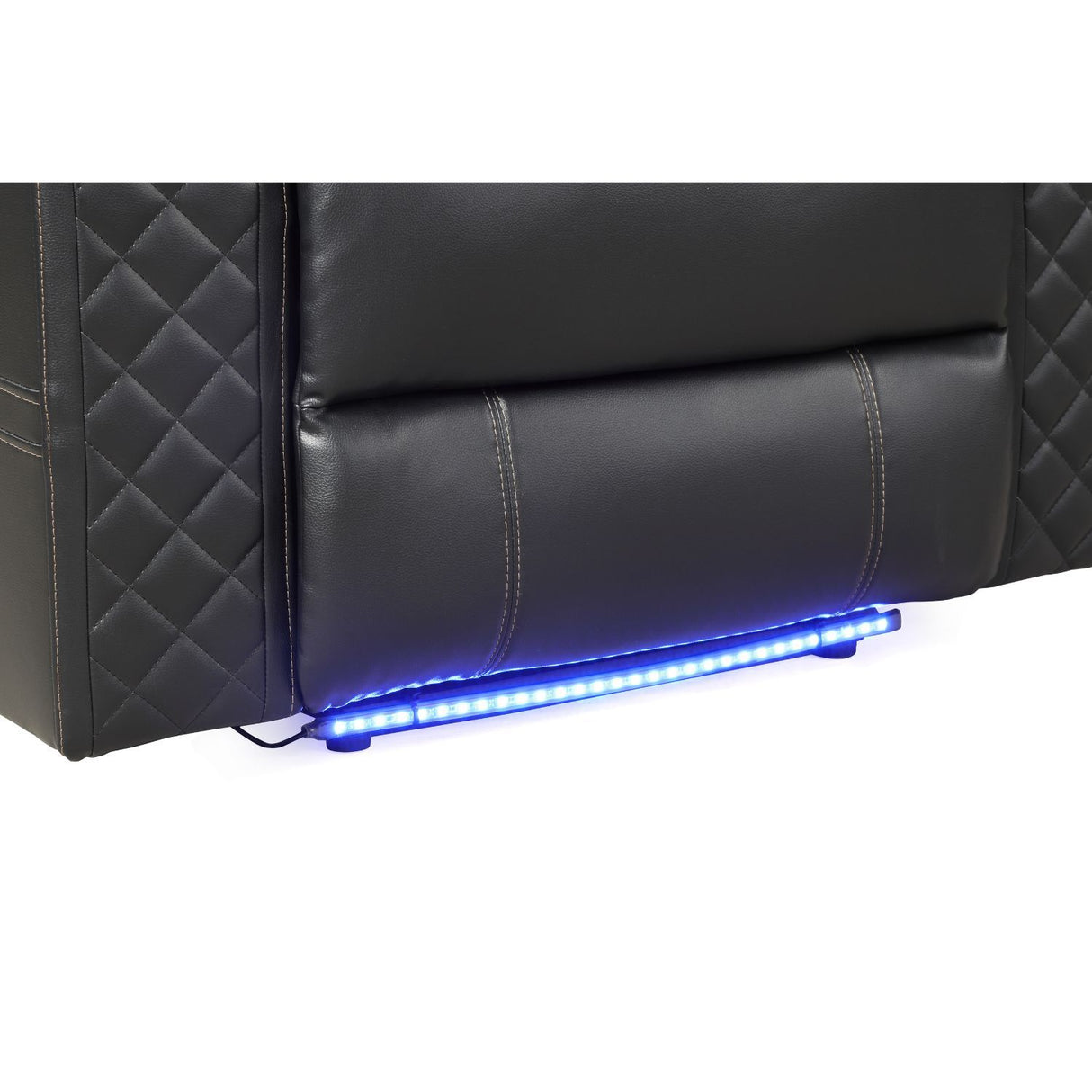 Benz - LED & Power Recliner Chair With Adjustable Headrest