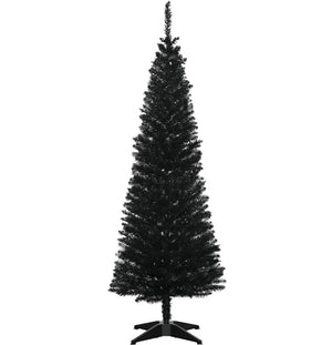 Slim Xmas Tree with Plastic Stand