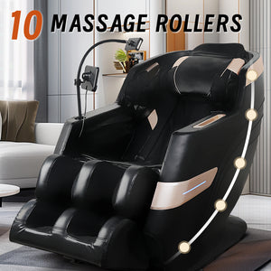 Massage Chair with Bluetooth Connectivity and Speakers